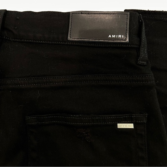 NWOT - AMIRI Distressed Ultra Suede Jeans - Picture 6 of 11